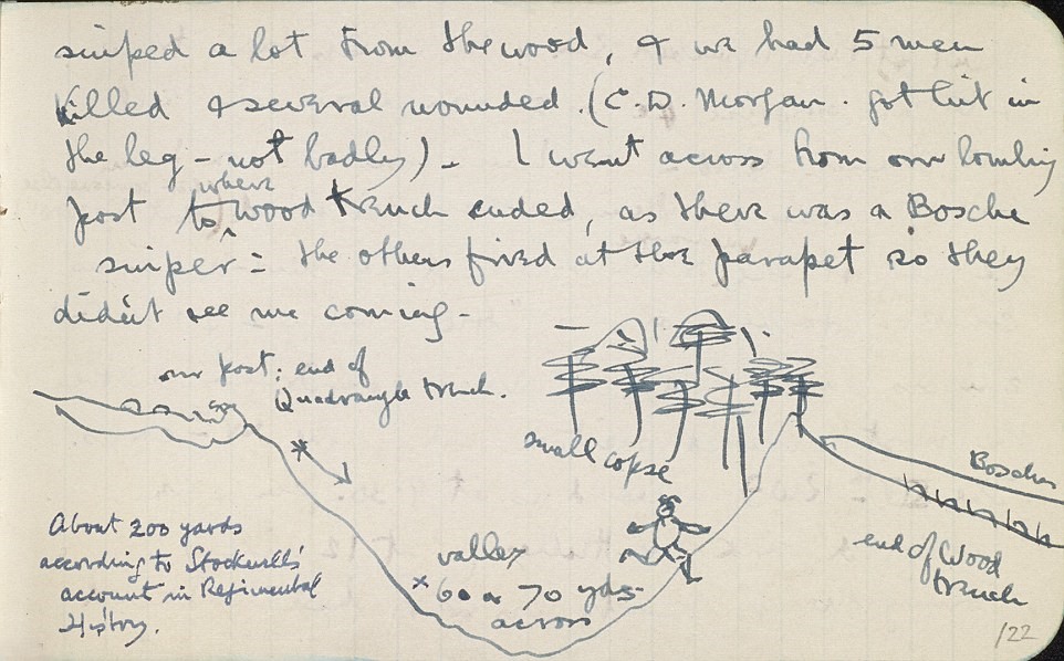 Sassoon Diary page